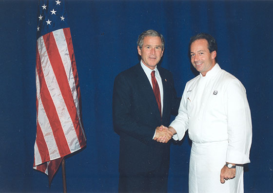 Meet The Founder | Heavenly HARVST | Chef John Doherty with Former President George Bush
