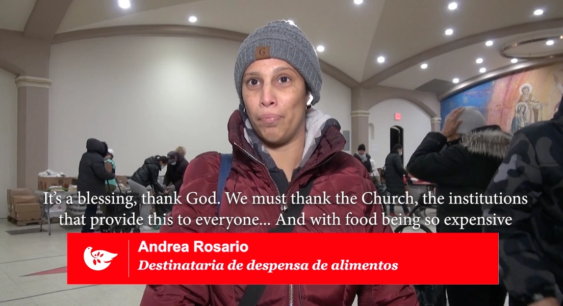 Heavenly HARVST News - The Good Newsroom - St. Nicholas of Tolentine Church and chef John Doherty distribute free food to those in need